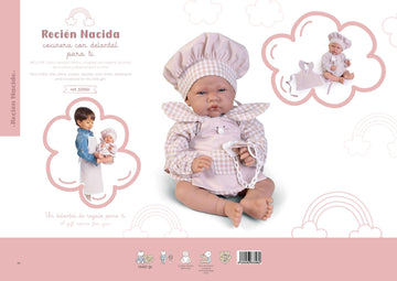 La Dulce Chef de la Página 46: Descubriendo Sabores con la Recién Nacida Cocinera - AntonioJuanDolls.com, reborns que emocionan
