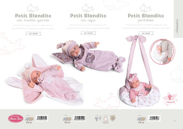 La Dulzura de la Serie 'Petit Blandito' de Muñecas Antonio Juan - AntonioJuanDolls.com, reborns que emocionan