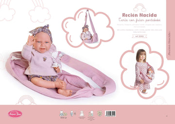 La Pequeña Carla Llega para Conquistar Corazones en la Página 47 del Catálogo Antonio Juan 2024 - AntonioJuanDolls.com, reborns que emocionan