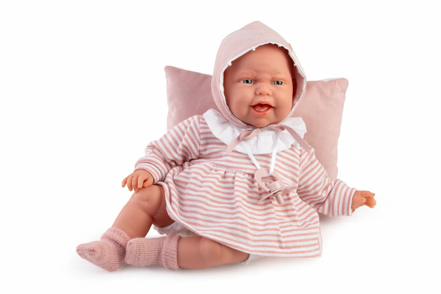 Muñecas Antonio Juan Clara balbuceo con vestido (70354) (vista 3)