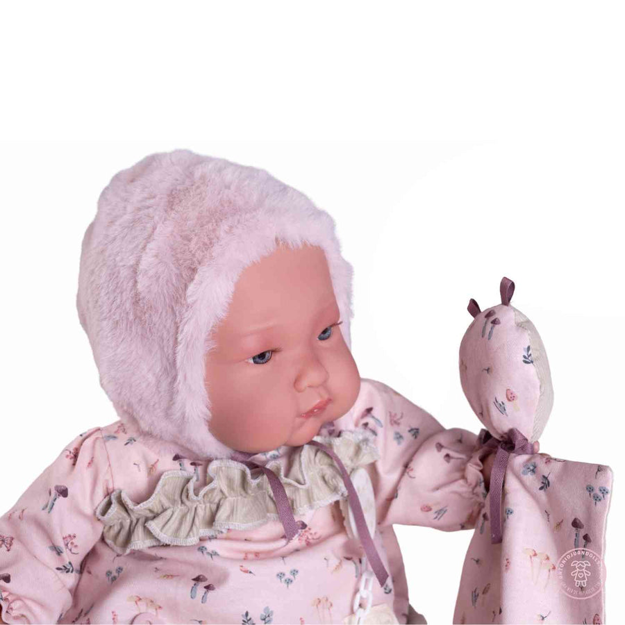 Reborn realista de 52 cm con capota suave