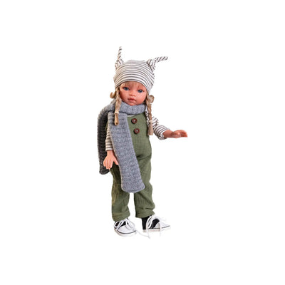 Emily boho con peto de pana 33 cm (25307)