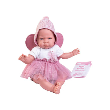Mi Primer Reborn Berta con alitas de mariposa (81384) - Muñecas Antonio Juan