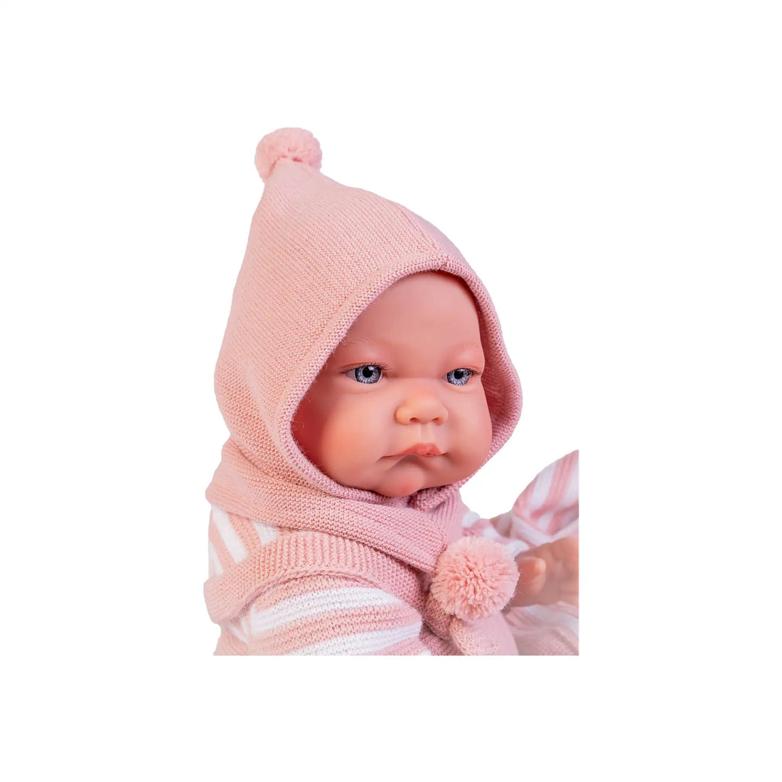 Recién Nacida Nica conjuntito de punto y toquilla (33233) - Muñecas Antonio Juan