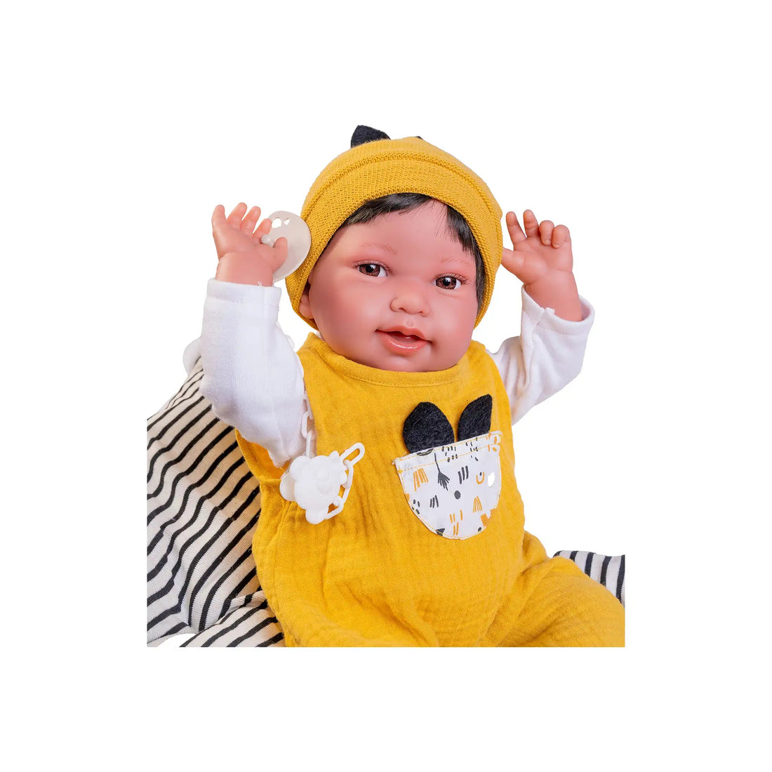 Recién Nacido Pipo orejitas con cojín (33234) - Muñecas Antonio Juan