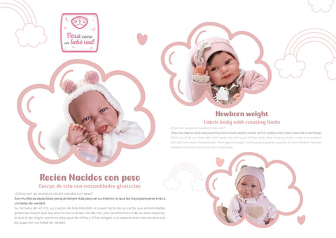 Conoce a los Recién Nacidos con Peso: Muñecas con Realismo Auténtico - Página 56 del Catálogo Antonio Juan 2024 - AntonioJuanDolls.com, reborns que emocionan
