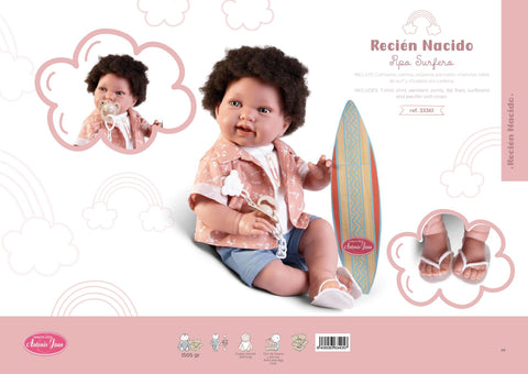 Conoce a Pipa Surfero: La Nueva Estrella del Surf en la Colección Antonio Juan 2024 - Página 49 - AntonioJuanDolls.com, reborns que emocionan