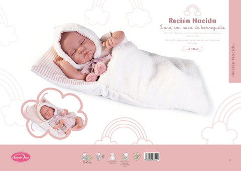 Dulzura Invernal: La Recién Nacida Luna y su Saco de Borreguillo - Página 43 - AntonioJuanDolls.com, reborns que emocionan
