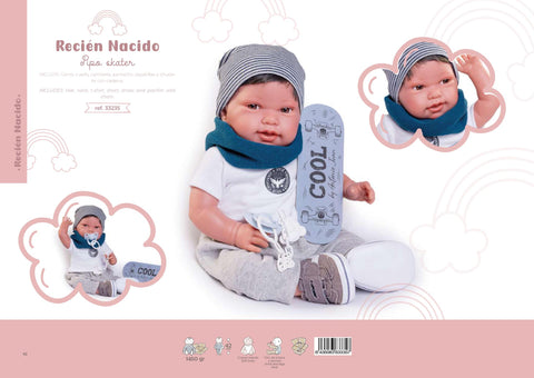 Estilo Juguetón: El Recién Nacido Pipo Skater - Página 42 - AntonioJuanDolls.com, reborns que emocionan