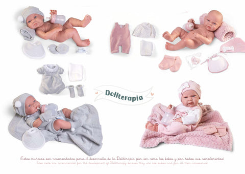Muñecas y Accesorios Esenciales para la Dollterapia de Antonio Juan - AntonioJuanDolls.com, reborns que emocionan
