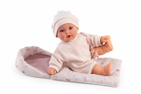 Kika Lloro Saco Camping 27cm - Cuerpo Blandito con Mecanismo Lloro (11326)