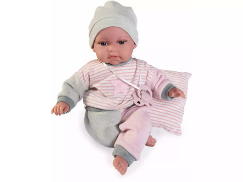 Toneta Balbuceo con Pijama - Cuerpo Blandito 34cm Tacto Especial (70331)