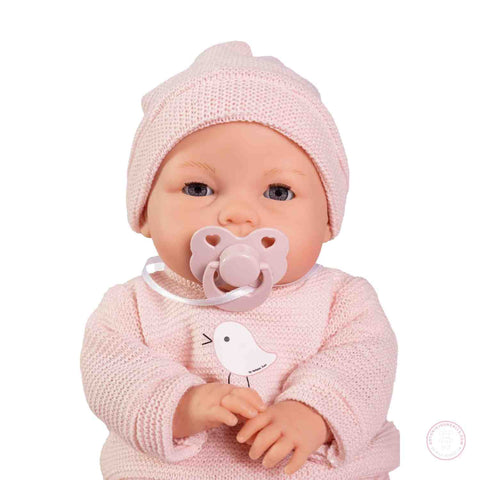 Bimba Lloro Mantita Acolchada 37cm - Cuerpo Blandito con Sonido (14365)
