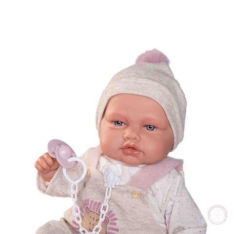 Babydoo Posturitas con Manta 50cm - Cuerpo Flexible Articulado (18310)