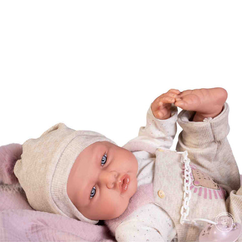 Babydoo Posturitas con Manta 50cm - Cuerpo Flexible Articulado (18310)