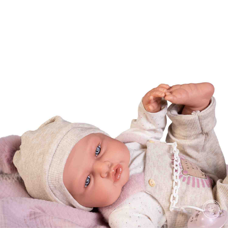 Babydoo Posturitas Manta 50cm Cuerpo Flexible Articulable (18310) (vista 2)