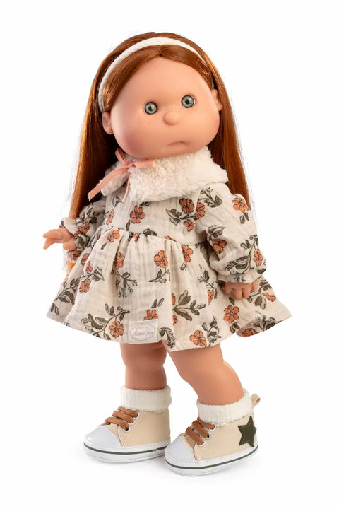 Iris Melena Pelirroja 38cm - Muñeca Fashion Vinilo (23315)