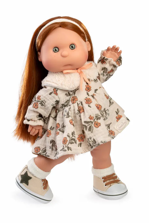 Iris Melena Pelirroja 38cm - Muñeca Fashion Vinilo (23315)