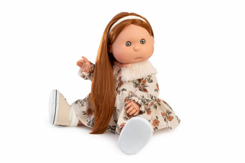 Iris Melena Pelirroja 38cm - Muñeca Fashion Vinilo (23315)