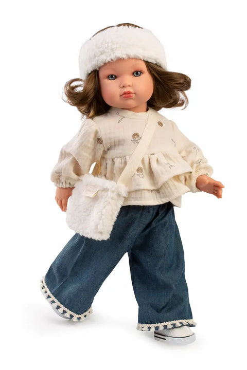 Bella Indie 45cm - Muñeca Fashion Vinilo Cabeza Articulada (28332)