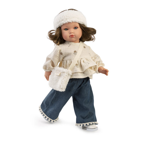 Bella Indie 45cm - Muñeca Fashion Vinilo Cabeza Articulada (28332)