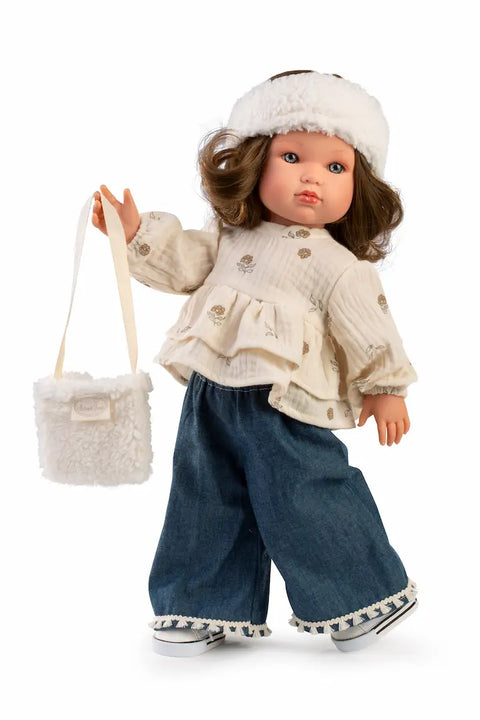 Bella Indie 45cm - Muñeca Fashion Vinilo Cabeza Articulada (28332)