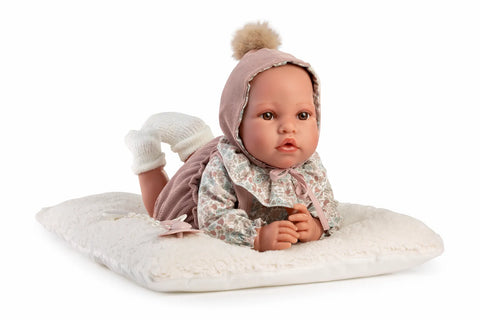 Recién Nacida Erika Ranita 42cm Cuerpo Blandito Tacto Especial (33019)