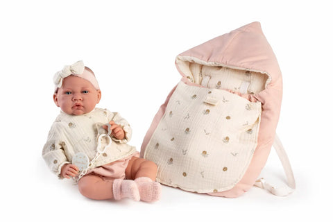 Recién Nacida Lúa de Paseo 42cm - Cuerpo Blandito Extremidades Rotatorias (33021)