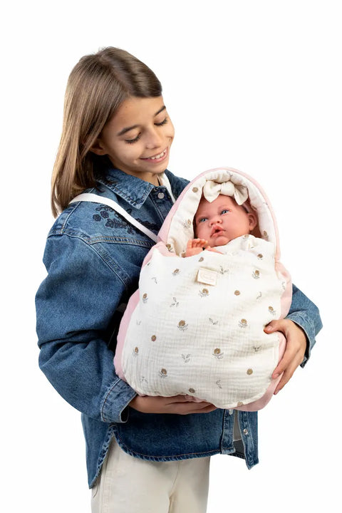 Recién Nacida Lúa de Paseo 42cm - Cuerpo Blandito Extremidades Rotatorias (33021)