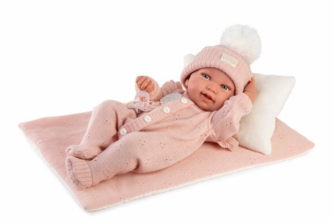 Recién Nacida Pipa Colcha 42cm - Vinilo Sexuado (50429)