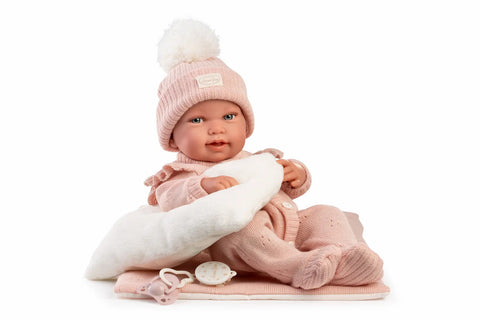 Recién Nacida Pipa Colcha 42cm - Vinilo Sexuado (50429)