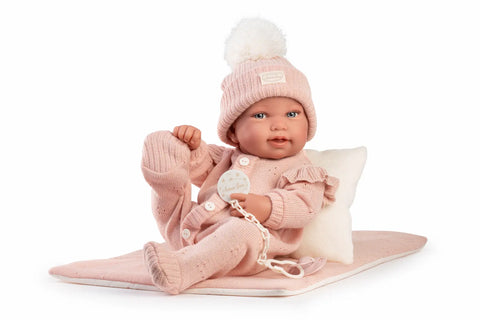 Recién Nacida Pipa Colcha 42cm - Vinilo Sexuado (50429)