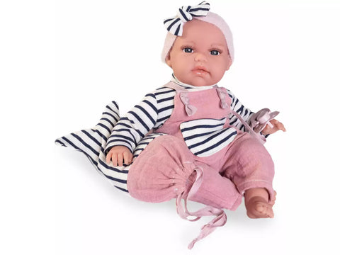 Toneta Balbuceo Bolso Pez - Cuerpo Blandito 34cm Tacto Especial (70332)