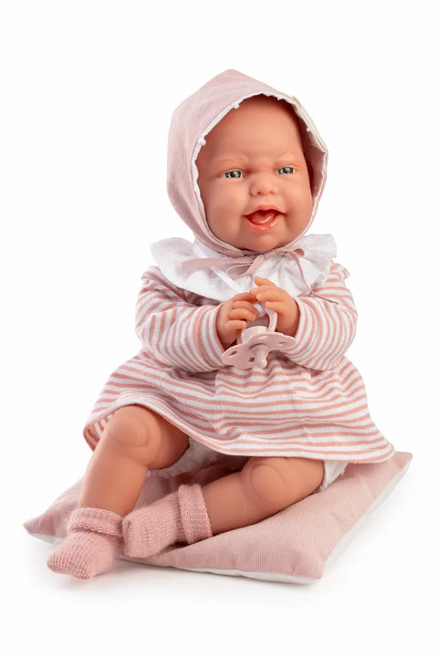 Muñecas Antonio Juan Clara balbuceo con vestido (70354)