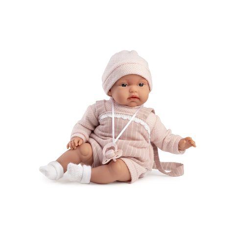 Baby Toneta palabritas con portabebé (70357) - Muñecas Antonio Juan (vista 4)