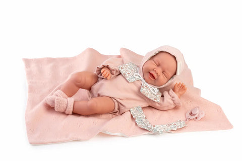 Lluna con Capotita 34cm - Cuerpo Blandito Relleno Especial Bolitas (70405)