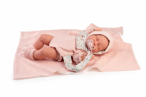 Lluna con Capotita 34cm - Cuerpo Blandito Relleno Especial Bolitas (70405)