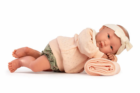 Mi Primer Reborn Alejandra Lazo 52cm - Cuerpo Blandito Tacto Especial (81396)
