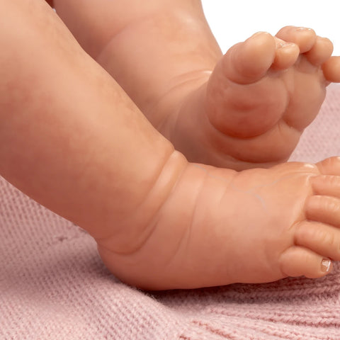 Reborn Baby Love con culotte floral y mantita (vista 5)
