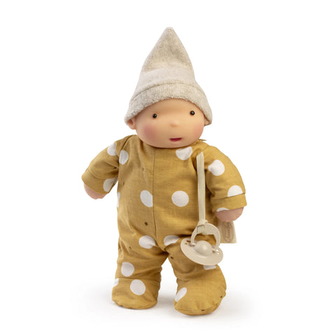 Ariel mostaza, Organic Doll (86323) - Muñecas Antonio Juan (vista 5)