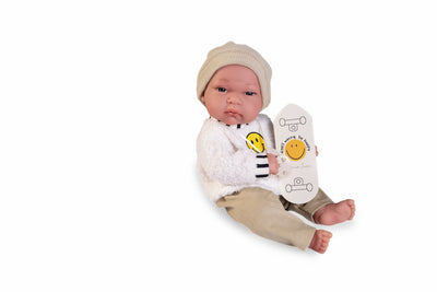 Baby Tonet Smile con patinete 33 cm