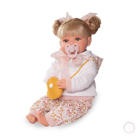 Beni con bolsito y pantalón de flores

