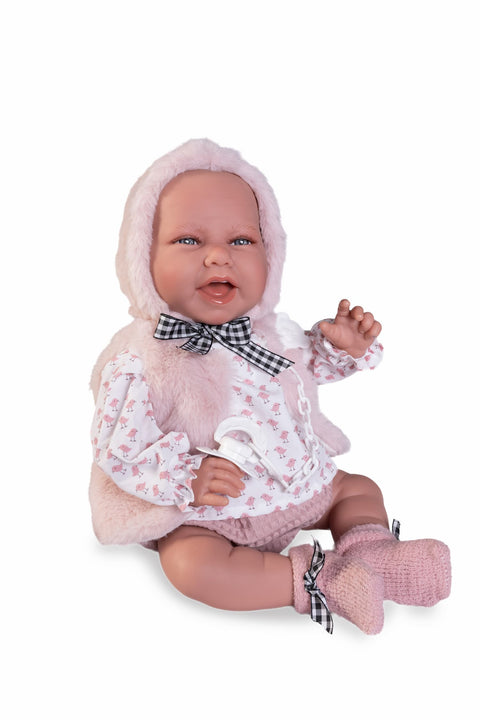 Carla 42 cm con vinilo y cuerpo blando

