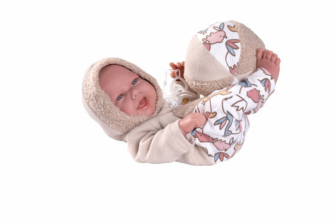 Carlo Antonio Juan ropa borreguillo y chupete

