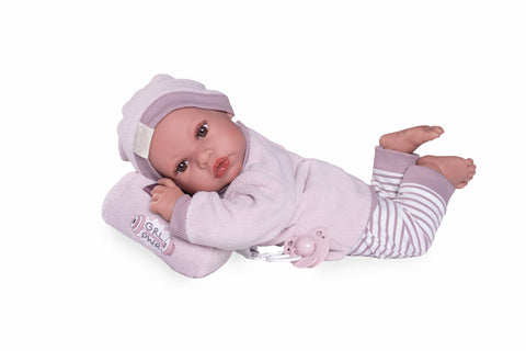 Recién Nacida Erika Deportista - Relleno Especial Bolitas 42cm (33391)