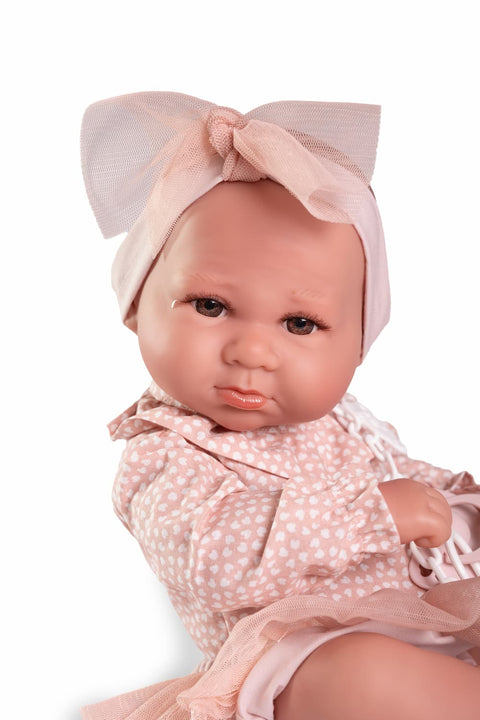 Muñeca Recién Nacida Luca tutu y vinilo

