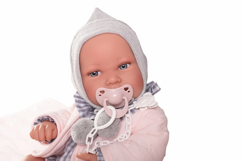 Recién Nacida Pipa Antonio Juan con chaqueta

