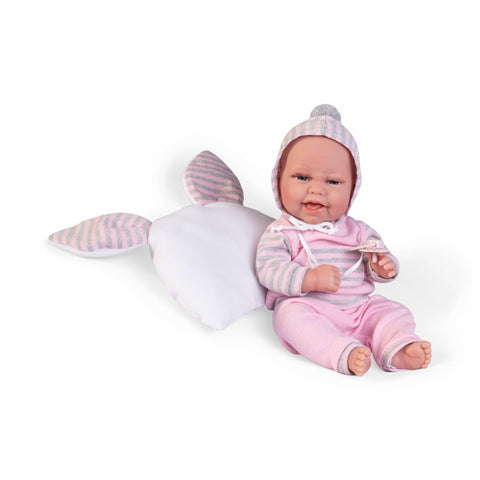Baby Clara cojín orejitas (60148) - Muñecas Antonio Juan