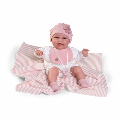 Baby Clara posturitas con mantita 34 cm