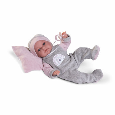 Baby Toneta posturitas con camita 34 cm